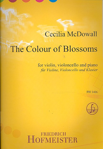 The Color of Blossoms für Violine, Violoncello und Klavier
