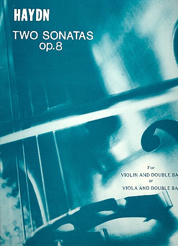2 Sonatas op.88 for violin or viola and double bass