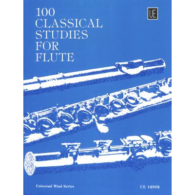 Etüdenbuch 100 Classical Studies for flute