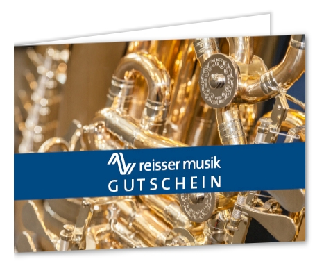 Geschenkgutschein Reisser Motiv Blechblasinstrument