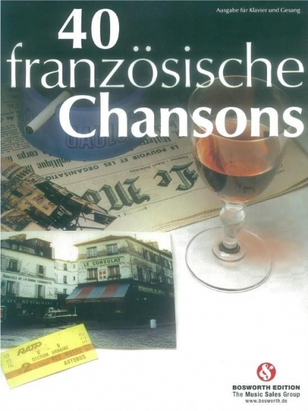 40 französische Chansons: für Gesang und Klavier
