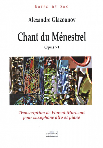 Chant du Ménestrel op.71 pour saxophone alto et piano