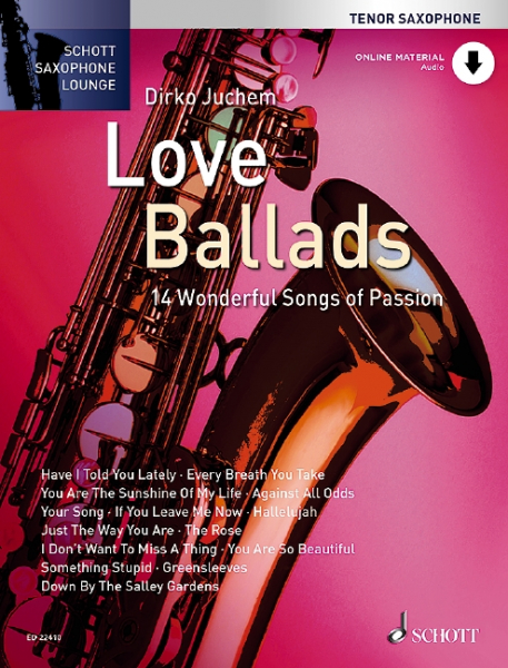Spielband Tenorsax Love Ballads