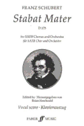 STABAT MATER D175 FUER CHOR UND ORCHESTER, KLAVIERAUSZUG