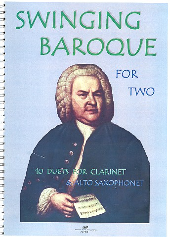 Swinging Baroque for two for clarinet and alto saxophone