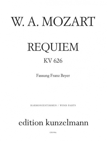 Requiem d-Moll KV626 für Soli, Chor und Orchester