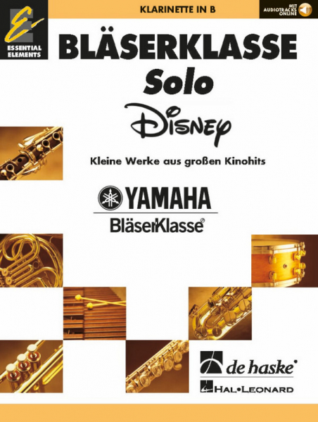 Bläserklasse Disney (+Online Audio) für Blasorchester (Bläserklasse)