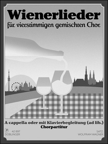 Wienerlieder Band 1 für gem Chor a cappella (Klavier ad lib)