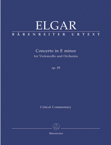 Concerto e minor op.85 for violoncello and orchestra critical commentary
