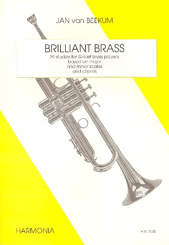 Brilliant Brass 39 studies for violin clef brass players based on
