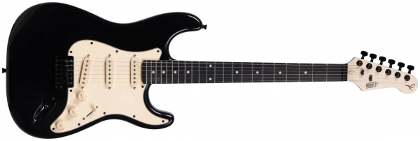 E-Gitarre Henry's Jr Bird II ST1-NJR Crow - Black
