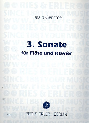 Sonate Nr.3 für Flöte und Klavier