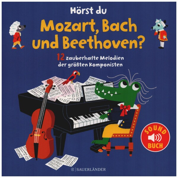 Hörst du Mozart, Bach und Beethoven? (+Soundchip) Papp-Bilderbuch