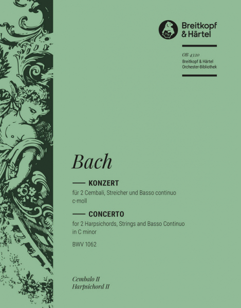 Konzert c-Moll BWV1062 für 2 Cembali, Streicher und Bc