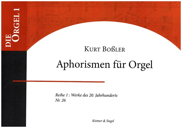 Aphorismen für Orgel