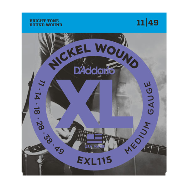 Saitensatz D´Addario EXL115 Blues/Jazz Rock