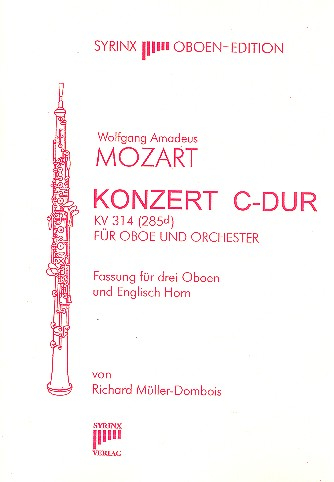 Konzert C-Dur KV 314 (285d) für 3 Oboen und Englischhorn