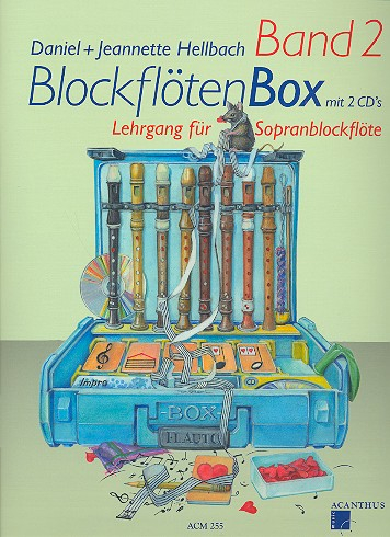Schule für Sopranblockflöte Blockflötenbox 2