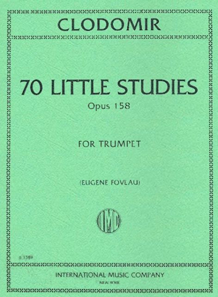 70 little Studies op.158 for trumpet