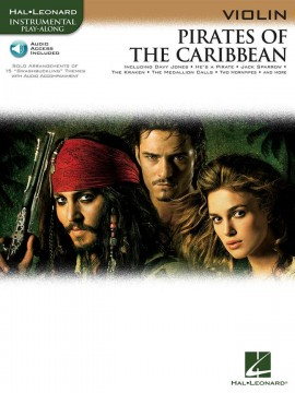 Spielband für Violine Pirates of the Caribbean