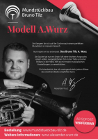 Vorschau: Mundstück für Vorschau: Mundstück für Tenorhorn/Posaune Tilz Modell A. Wurz 1