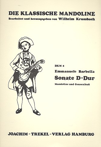 Sonate D-Dur für Mandoline und Bc