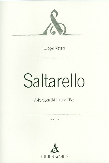 Saltarello für Flöte und Akkordeon