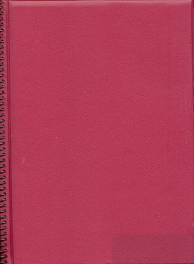 Marschnotenmappe rot STAR 245-20-R