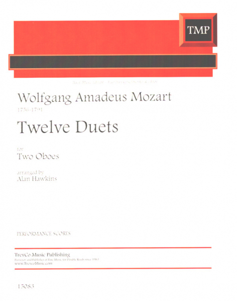 12 Duets for 2 oboes or 2 saxophones