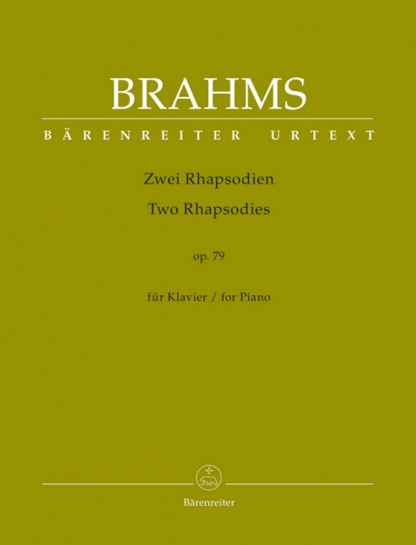 2 Rhapsodien op.79 für Klavier