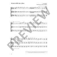 Vorschau: Trio für Querflöte Die Vorschau: Trio für Querflöte Die fröhliche Querflöte - Trioheft 2