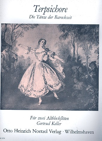 Duette für Altblockflöte Terpsichore - Tänze der Barockzeit