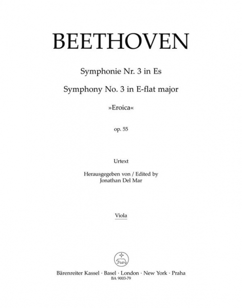 Sinfonie Es-Dur Nr.3 op.55 für Orchester