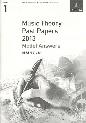 Music Theory Past Papers 2013 Grade 1 model answers