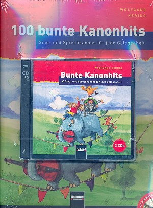 100 bunte Kanonhits Paket (Buch (+CD) +2 CD&#039;s)