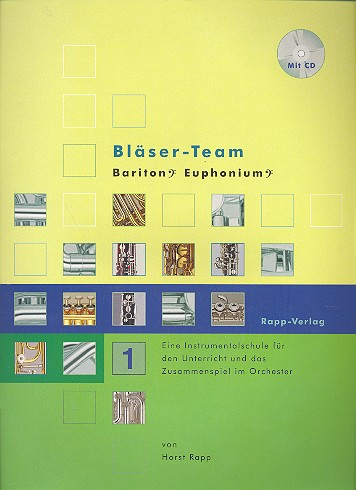 Bläser-Team Band 1 (+CD) Bariton, Euphonium