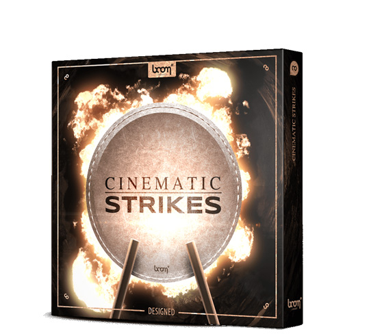 Sound Library (Download) Boom Cinematic Strikes Designed