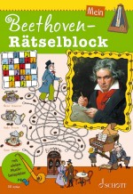 Schott Music Gmbh & Co.kg Rätselblock Mein Beethoven-Rätselblock