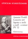 Spielstück für Fagott Conzerto a-moll RV 497