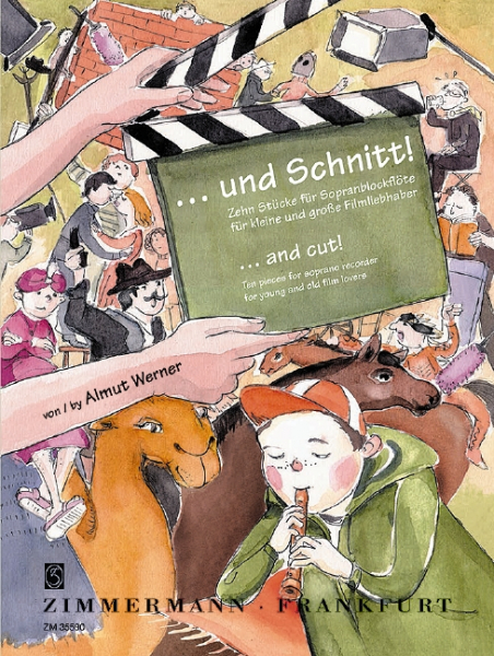 ...und Schnitt! für Sopranblockflöte
