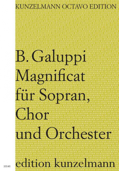 Magnificat für Sopran, gem Chor und Orchester