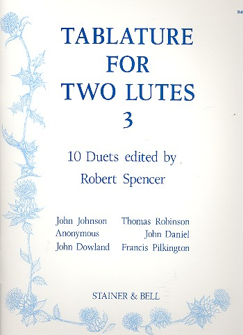 Tablature vol.3 for 2 lutes