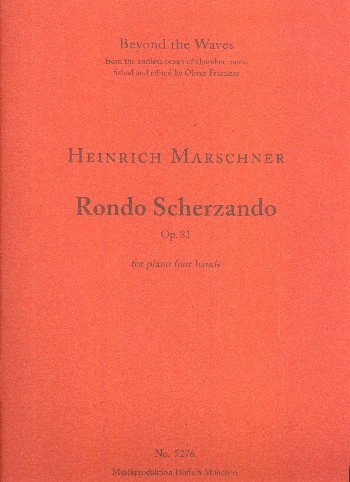 Rondo scherzando op.81: für Klavier zu 4 Händen