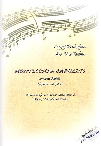 I Montecchi e I Capuleti für Klarinette, Gitarre, 2 Violinen, Violoncello und Klavier