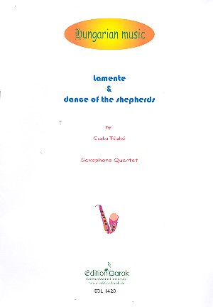 Lamente and Dance of the Shepherds for 4 saxophones (SATBar)