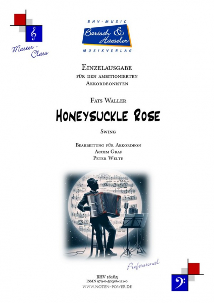 Honeysuckle Rose für Akkordeon