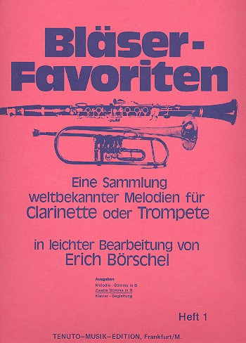 Bläser-Favoriten Band 1 2. Stimme in B