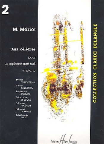 Airs célèbres vol.2 pour saxophone alto et piano