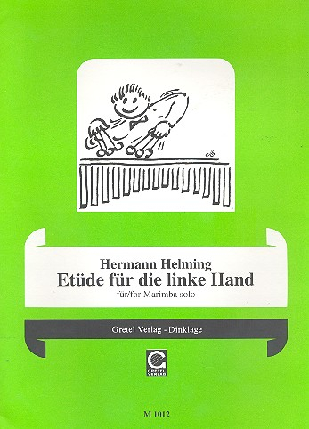 Etüde für die linke Hand für Marimba