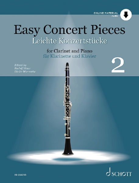Partitur &amp; Stimme Leichte Konzertstücke, Band 2